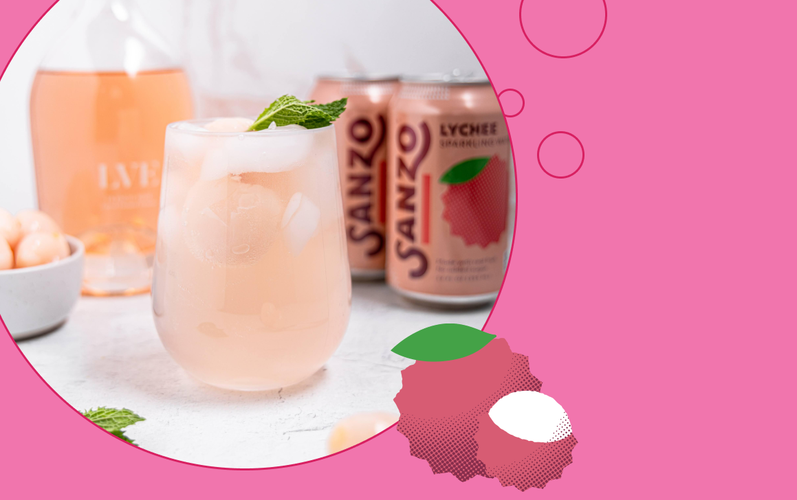 Lychee Rosé Spritz